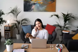 Télétravail et flex office